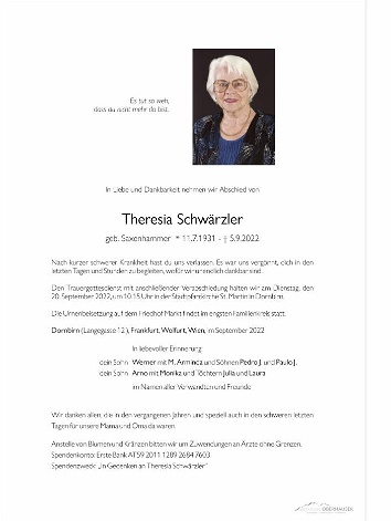 Theresia Schwärzler